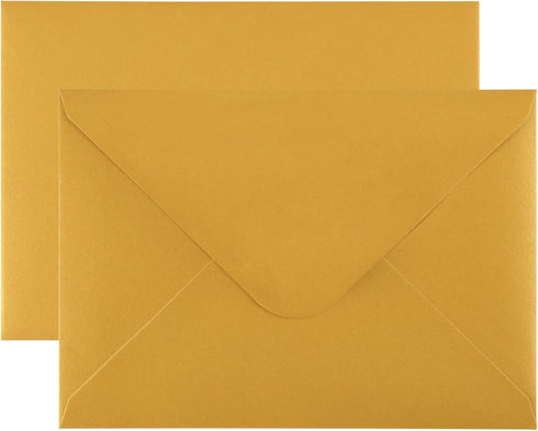50 Pack 5x7 Envelopes,A7 Invitation envelopes V Flag 5.25 x 7 .25 for 5x7 Cards,Ideal for Invitations,Weddings,Parties,Greeting Cards,Photos(Brigh...