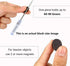 Flexible Magnetic Dot with Self Adhesive, 60 PCS Round Small Magnetic Stickers with Adhesive Backing Peel & Stick Magnets Stickers for Crafts, Off...