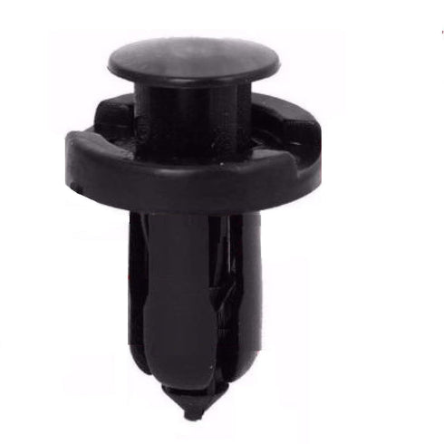 100pcs - 10mm Nylon Clips Plastic Push Type Rivet Retainer Fastener Bumper Pin Fender Flare Compatible with Honda Acura...