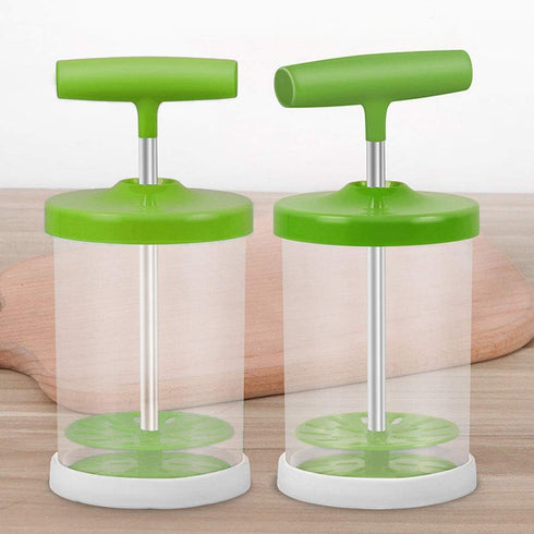 Manual Whipping Cream Dispenser Handheld DIY Whipped Cream Dispenser Professional Cream Whipper Maker for Shop Kitchen Salad Dressings Frothy Drin...