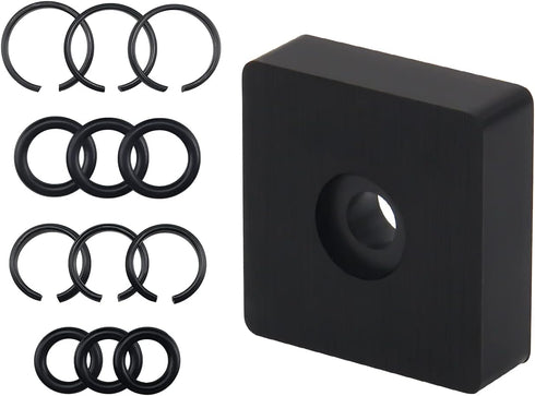 1/2" and 3/8" Impact Retaining Socket Clip with O-Ring, Including Anvil Retaining Ring Install Tool for Milwaukee Electric/Pneumatic Wrench?6/Pack...
