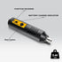 Mini Cordless Electric Screwdriver,Rechargeable, Can Rotate Clockwise Or Counterclockwise,With A Button Control And Ultra Long Battery Life,10 Bit...
