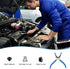 Fuel Line Plier Carbon Steel Car Fuel Line Removal Plier Anti-rust Joint Clamping Plier for Loosen Connections on Fuel Lines...