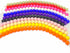 60pcs Silicone Beads, 15mm Silicone Beads Bulk Round Rubber Beads for Keychain Making Kit Silicone Focal Beads Loose Beads for Necklace Bracelet L...