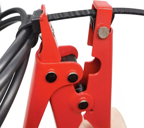 Zip Tie Tool - Zip Tie Gun for Tensioning and Cutting Plastic Nylon Cable Ties of Width Under 3/8 Inch...