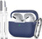 AirPods Pro Case Cover, Military Grade Anti-Fall Soft Silicone Shock-Absorbing Protective AirPods Pro 2nd/1st Generation Case with Keychain and Cl...
