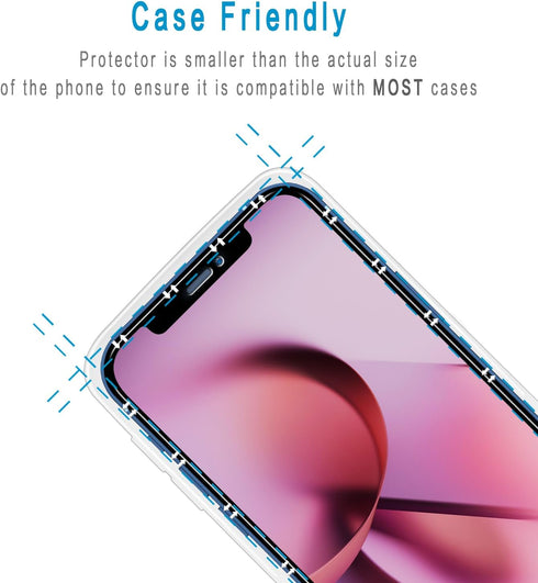 HPTech (2 Pack) Privacy Screen Protector Designed for iPhone 12 Mini (5.4-Inch) Anti-Spy Tempered Glass, Anti Scratch, Bubble Free......