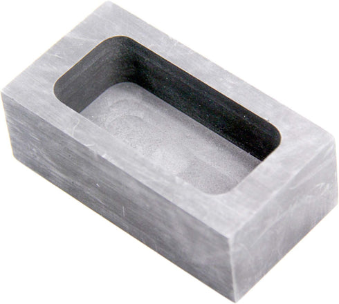 Graphite Ingot Mold, High Purity Refining Graphite, Melting Casting Mould for Gold Silver Aluminum Copper Brass Zinc Plumbum and Alloy Metals (3.3...