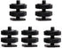 Fotasy 5 Packs Hot Shoe to 1/4 Adapter, Black, Portable Electronic Device Mount, Compatible with Canon, Nikon, Sony, Fujifilm DSLR Cameras...