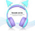 gorsun Bluetooth Kids Headphones with Microphone,Children's Wireless Headsets with 85dB Volume Limited Hearing Protection,Stereo Over-Ear Headphon...