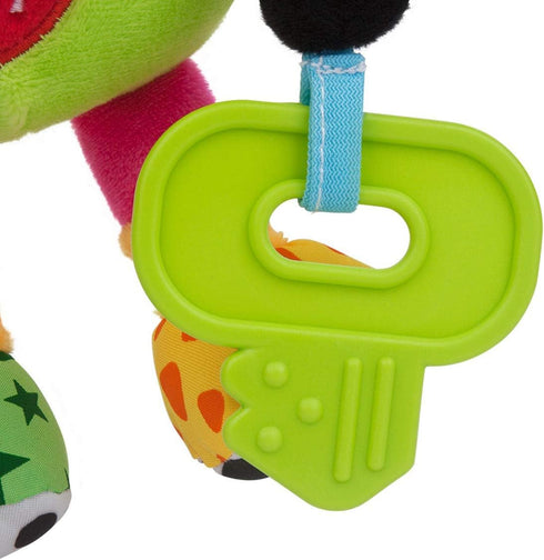 TOYANDONA Toddler Toys Puzzle Toys Infant Baby Toys Soft Newborn Crib Toys Plush Cow Early Development Stroller Car Toys for Infant, Newborn Birth...