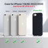 Miracase Ultra Slim Designed for iPhone SE Case 2022(3rd Gen)/iPhone SE 2020 Case(2nd Gen)/iPhone 7 Case/iPhone 8 Case with Screen Protector, Mult...