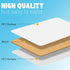 3 Packs Dry Erase White Board, Mini Portable Double Sided White Boards for School Supplies with 3 Markers and 3 Erasers 7''x 9.8''...