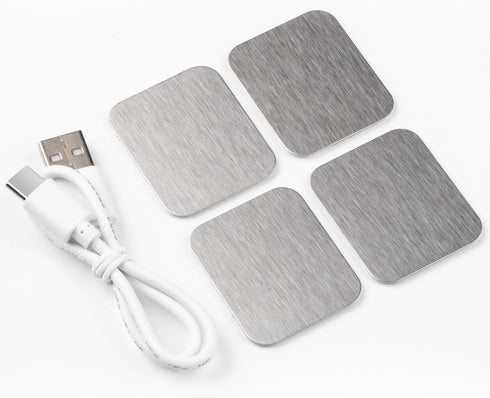 REDONES Under Cabinet Lights Accessories.4 iron pieces + 1 USB-C charging cable...
