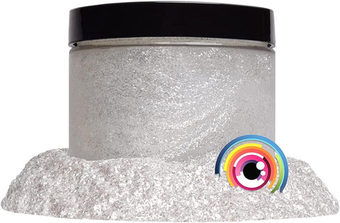 Eye Candy Pigments Premium White Mica Powder - Snowflake (25gr) - for Epoxy, Resin, Soap, Paint, Woodworking, Acrylic Pouring, Bath Bombs, Fishing...