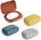 4 Pcs Travel Soap Box Holder, Portable Leak Proof Soap Dishes Container with Lid, Waterproof Plastic Soap Case Tray for Home Kitchen Bathroom Hiki...