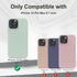 CHOICE REVOLUTION Silicone Case for iPhone 14 Pro Max 6.7 Inch, Full Body Protective Cover, Soft Ultra Slim Shockproof Liquid Phone Case with Anti...