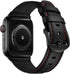 Leather Band Compatible with Apple Watch 10 46mm Ultra2 49mm 45mm 44mm 42mm Mens Women Vintage Leather Strap XL Dressy Black Bands for iWatch Ultr...