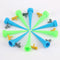 12x Automatic Garden Cone Watering Spike for 2-Liter Bottles - Plant Flower Waterers Bottle Irrigation (Green & Blue)...