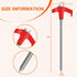Tent Stakes Heavy Duty,8" Screw in Tent Stakes,8pc Ground Anchors Screw in with Hex Head Driver,Heavy Duty Threaded Tent Stakes,Tent Pegs Camping ...