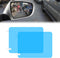 2 Pieces Car Film Rearview Mirror Film, Waterproof HD Clear Mirror Film Anti Fog Rainproof Nano Coating Car Film Protective Sticker for Car Rearvi...