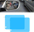 2 Pieces Car Film Rearview Mirror Film, Waterproof HD Clear Mirror Film Anti Fog Rainproof Nano Coating Car Film Protective Sticker for Car Rearvi...