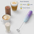 Powerful Milk Frother Handheld Foam Maker, Mini Whisk Drink Mixer for Coffee, Cappuccino, Latte, Matcha, Hot Chocolate, With Stand, North Light...