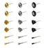 18Pcs Wire Brushes Set,Steel Wire Wheels Pen Brushes Set Kit Accessories for Rotary Tool-1/8"(3mm) Shank (18)...