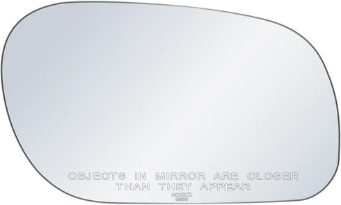 exactafit 8137R Passenger Side Mirror Glass Replacement Repair Compatible With 1997-2011 Ford Crown Victoria, 1998-2011 Mercury Grand Marquis, 200...