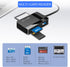 SmartQ C368 USB 3.0 Card Reader - Plug & Play, Compatible with Apple & Windows, Supports SD, Micro SD, MS, CF Cards...