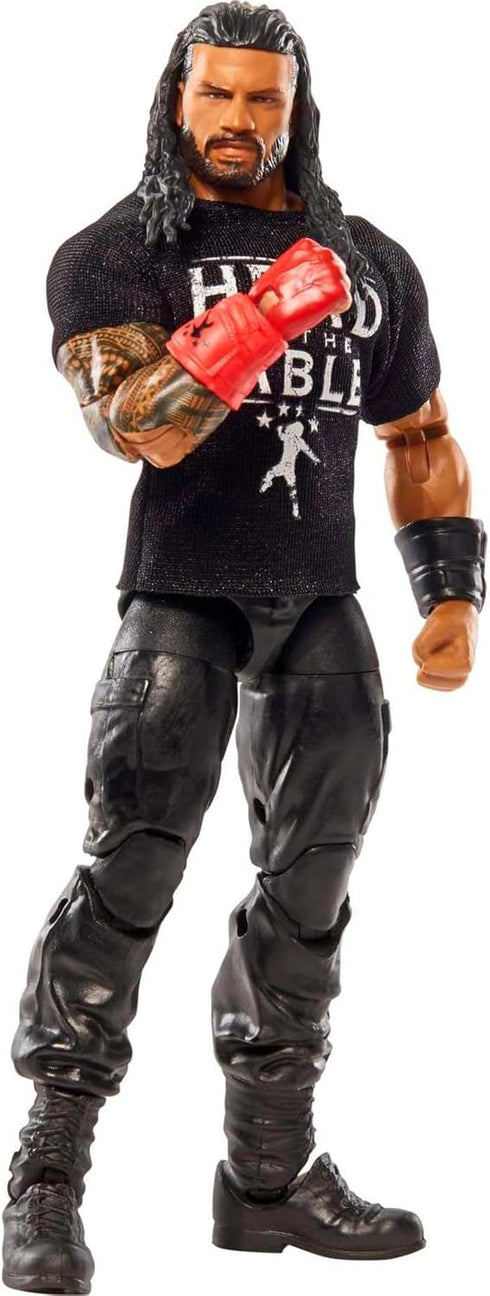 Mattel WWE Roman Reigns Top Picks Elite Collection Action Figure, Articulation & Life-Like Detail, Interchangeable Accessories ,6-in...