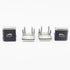 for Porsche Window Switch Button Caps - 4 Pack for Cayenne, Panamera and Macan (7PP959858R DML, 7PP959858K DML, 7PP959858H)...