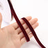 10 Yards Velvet Ribbon Burgundy Velvet Fabric Ribbon Trim Single Face Spool Satin Velvet Ribbon for Gift Wrapping Bow Making Christmas Decoration...