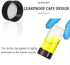 JIUWU 10pcs 5ml 1/6 Oz Scaled Clear Glass Vials Sample Transparent Liquid Bottles Screw Cap Lab Container...