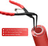 Snap Ring Pliers, 90 Degree Long Nose Pliers Internal Master Cylinder Heavy Duty Retaining Ring Plier Pliers, Bent Lock Circlip Pliers for Trucks ...