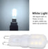Hyuduo 6Pcs G9 LED Light Bulbs, Bi Pin Base Dimmable 3W Energy Saving 360 Degree Light Light Bulb for Chandelier Ceiling Lamps and Pendant Lamps H...