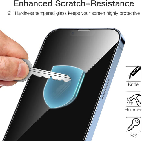 JETech Full Coverage Screen Protector for iPhone 13 Pro Max 6.7-Inch, 9H Tempered Glass Film Case-Friendly, HD Clear, 3-Pack...