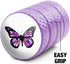 GRAPHICS & MORE Butterfly with Flowers Tire Rim Wheel Aluminum Valve Stem Caps...
