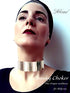 Fstrend Boho Choker Necklace Gold Statement Collar Necklaces Stainless Steel African Hoop Necklace Cleopatra Costumes Jewelry Accessories for Wome...