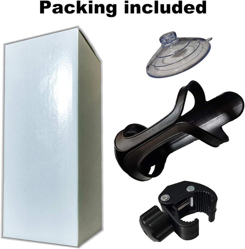 Beer Can Bottle Holder, Shower Drink Holder, Bathroom Cup Holder for All Canned Bottle Beer Wine Drink, Wall Suction Up Holder, Shower Accessories...