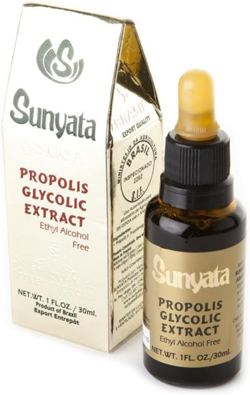 Brazil Brazillian Green Bee Propolis Liquid Extract Sunyata No Alcohol 30ML(1 Pack)...