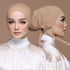 Women Under Scarf Hat Hijab Cap Islamic Muslim Under Scarf Hijab Cap with Tie-Back Closure...