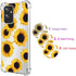 Case for OnePlus 9 Case, OnePlus 9 Case for Girls Women, Clear Floral Soft Flexible TPU Slim Phone Protective Case Cover for OnePlus 9 (Sunflower)...