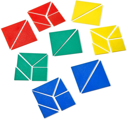ETA hand2mind Small Plastic Tangrams, Set of 4...