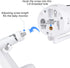 Adjustable Baby Monitor Wall Mount for Vtech VM901, VM919HD and VM928, Perfect View Angle and Easy Installation without Drilling...