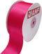 1 1/2 Inch Wide Double Face Satin Ribbon No Fading Woven Ribbon - 25 Yard (175-Hot Pink)...