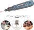 Cordless Mini Grinder, 3 Speed Adjustable Electric Grinder Pen Rotary Tool Kit with 26 Accessories, USB Rechargeable Engraving Sharpening Grinding...