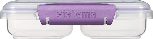 Sistema 11.8 Ounce Small Split Storage Container (Colors may vary)...