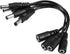uxcell 16cm 3.5x1.35mm Female to 5.5x2.1mm Male DC Power Extension Cable Connector for CCTV Security Camera 4pcs...