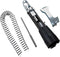Automatic Chain Screw Gun, 50Pcs Drywall Nail Gun Adapter Adjustable Automatic Nailing Machine Fittings with Nailer Head, Auto Feed Screw Gun Adap...